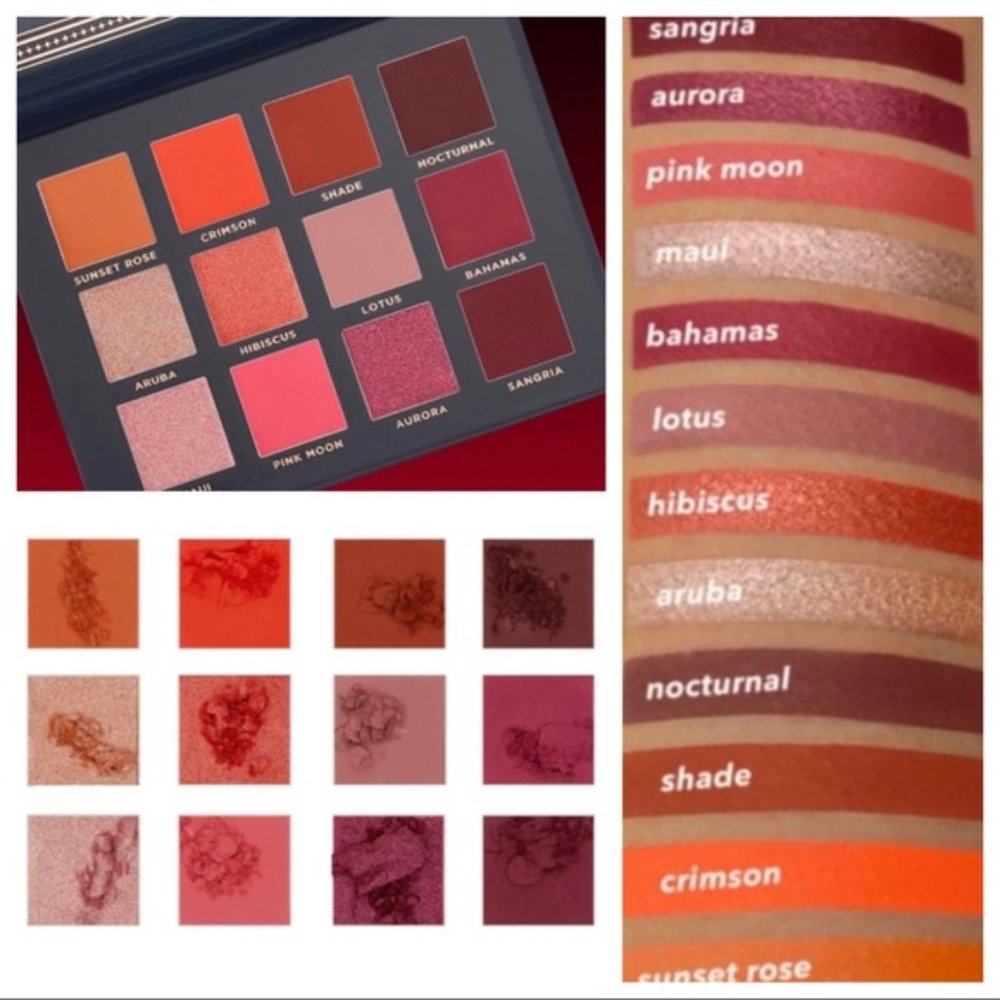 Ace Beaute Scarlet Dusk palette